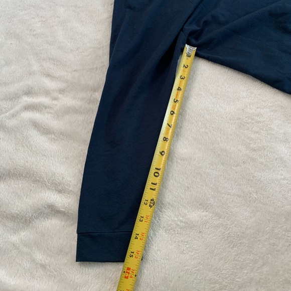 Cali Baja Navy Blue Long Sleeve Top Size Large - Picture 12 of 17